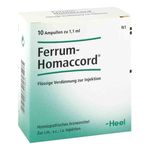 Ferrum Homaccord Ampullen (10 stk) из Германии