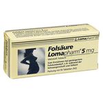 Folsäure Lomapharm 5 mg Tabletten (50 stk) из Германии