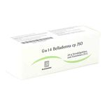 Jso Jkh Gewebemittel Gw 14 Belladonna cp Globuli (20 g) из Германии