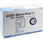 B-D Micro Fine+8 Nadeln 0.25x8mm, 100 ST из Германии