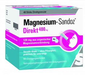 Magnesium Sandoz Direkt 400 mg Sticks (48 stk) – PZN 14210072 из Германии