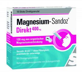 Magnesium Sandoz Direkt 400 mg Sticks (18 stk) – PZN 14210066 из Германии