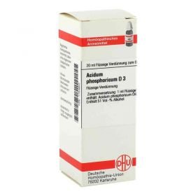 Acidum Phosphoricum D 3 Dilution (20 ml) – PZN 1754652 из Германии