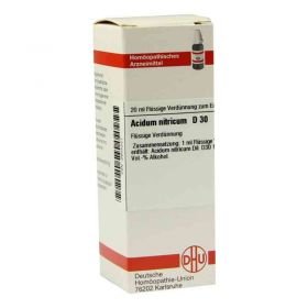 Acidum Nitricum D 30 Dilution (20 ml) – PZN 2605227 из Германии
