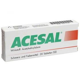 Acesal 500mg (20 stk) – PZN 4077749 из Германии