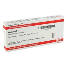 Abrotanum D 6 Ampullen (10X1 ml) – PZN 4200049 из Германии