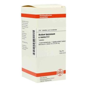 Acidum Benzoicum E.res. D 3 Tabletten (200 stk) – PZN 4200351 из Германии
