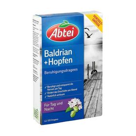 Abtei Baldrian-Hopfen Beruhigungs-Dragees (120 stk) – PZN 5948318 из Германии