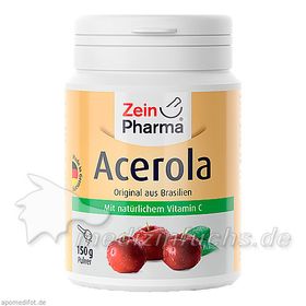Acerola pur Pulver mit Vitamin C, 150 G – PZN 10002419 из Германии