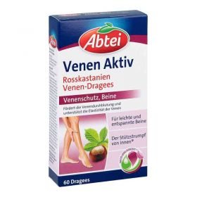 Abtei Rosskastanie Venen-dragees (60 stk) – PZN 10112591 из Германии