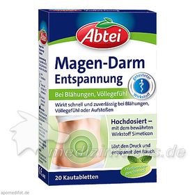 Abtei Magen-Darm-Entspannungstabletten, 20 ST – PZN 1014240 из Германии