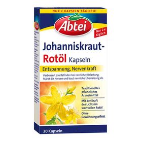 Abtei Johanniskraut Rotöl Kapseln (30 stk) – PZN 10169438 из Германии