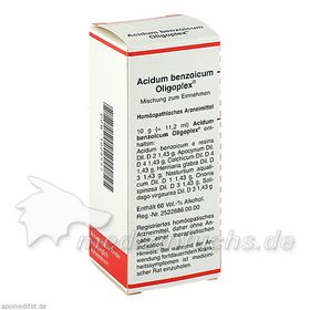 Acidum benzoicum Oligoplex, 50 ML – PZN 1024557 из Германии