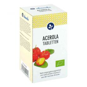 Acerola 17% Vitamin C Bio Lutschtabletten (100 stk) – PZN 10811389 из Германии