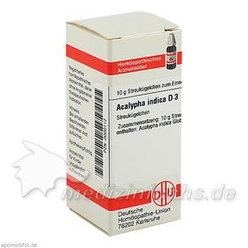 ACALYPHA INDICA D 3, 10 G – PZN 112 из Германии
