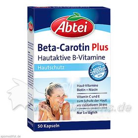 ABTEI Beta-Carotin PLUS (Hautaktive B-Vitamine), 50 ST – PZN 11559302 из Германии