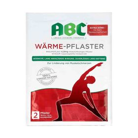 ABC Wärme-Pflaster Rheumaplast 4,8mg Hansaplast med (2 stk) – PZN 11614076 из Германии