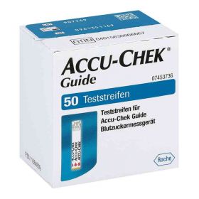 Accu Chek Guide Teststreifen (1X50 stk) – PZN 11664909 из Германии
