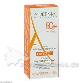 A-DERMA PROTECT Creme SPF 50+, 40 ML – PZN 12380195 из Германии