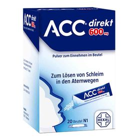 Acc direkt 600 mg Pulver zum Einnehmen im Beutel (20 stk) – PZN 13393521 из Германии
