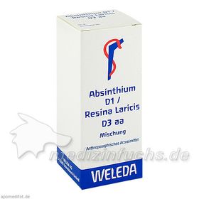 ABSINTHIUM D 1 RES LAR D 3, 50 ML – PZN 1571785 из Германии