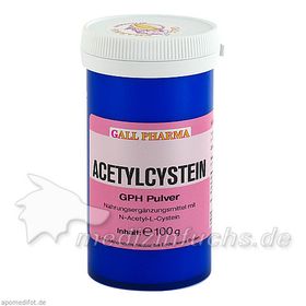 Acetylcystein GPH Pulver, 100 G – PZN 175366 из Германии