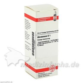 ABROTANUM D 1, 20 ML – PZN 2108687 из Германии