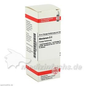 ABROTANUM D 3, 20 ML – PZN 2108701 из Германии