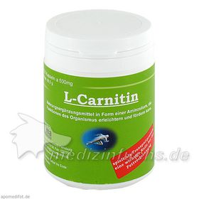 ACETYL-L-CARNITIN 500mg Kapseln, 100 ST – PZN 2367437 из Германии