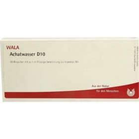 Achatwasser D10, 10X1 ML – PZN 2421177 из Германии