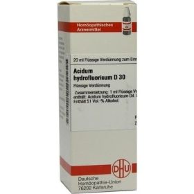 ACIDUM HYDROFLUOR D30, 20 ML – PZN 2604914 из Германии
