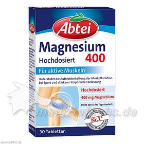 Abtei Magnesium 400, 30 ST – PZN 272158 из Германии