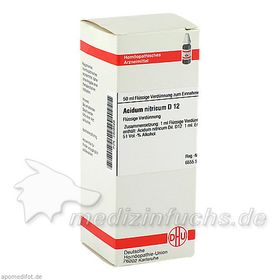 ACIDUM NITR D12, 50 ML – PZN 2808568 из Германии