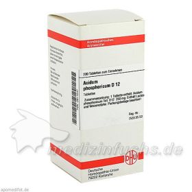 ACIDUM PHOS D12, 200 ST – PZN 2811547 из Германии
