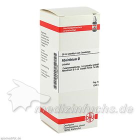 ABSINTHIUM URT, 50 ML – PZN 2891730 из Германии