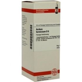 ACIDUM FORMIC D 6, 50 ML – PZN 2891807 из Германии