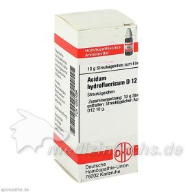 ACIDUM HYDROFLUOR D12, 10 G – PZN 2891894 из Германии