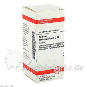 ACIDUM HYDROFLUOR D12, 80 ST – PZN 2891925 из Германии