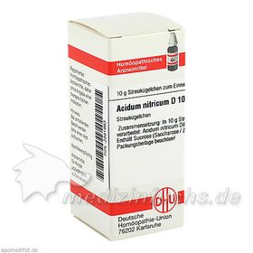 ACIDUM NITR D10, 10 G – PZN 2891983 из Германии
