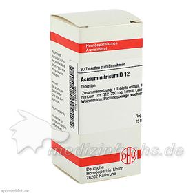 ACIDUM NITR D12, 80 ST – PZN 2892066 из Германии
