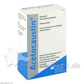 Acetocaustin LÖ FP MP, 0.5 ML – PZN 3055740 из Германии