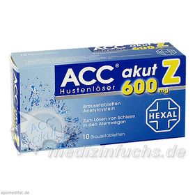 ACC akut 600 Z Hustenlöser, 10 ST – PZN 3294717 из Германии