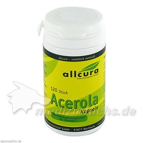 ACEROLA NATUERL VITAMIN C, 120 ST – PZN 3994900 из Германии