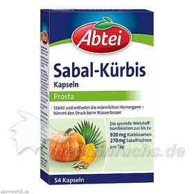Abtei Sabal Kürbis-Kapseln, 54 ST – PZN 4132224 из Германии