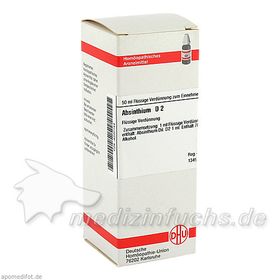 ABSINTHIUM D 2, 50 ML – PZN 4200144 из Германии
