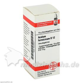 ACIDUM FORMIC D12, 10 G – PZN 4200581 из Германии