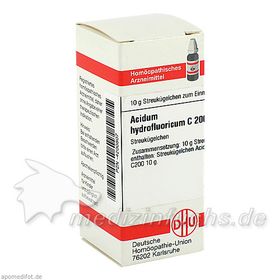 ACIDUM HYDROFLUOR C200, 10 G – PZN 4200807 из Германии