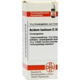 ACIDUM LACTIC D30, 10 G – PZN 4200888 из Германии