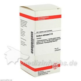 ACIDUM NITR D12, 200 ST – PZN 4201008 из Германии