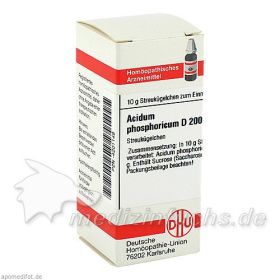 ACIDUM PHOS D200, 10 G – PZN 4201149 из Германии